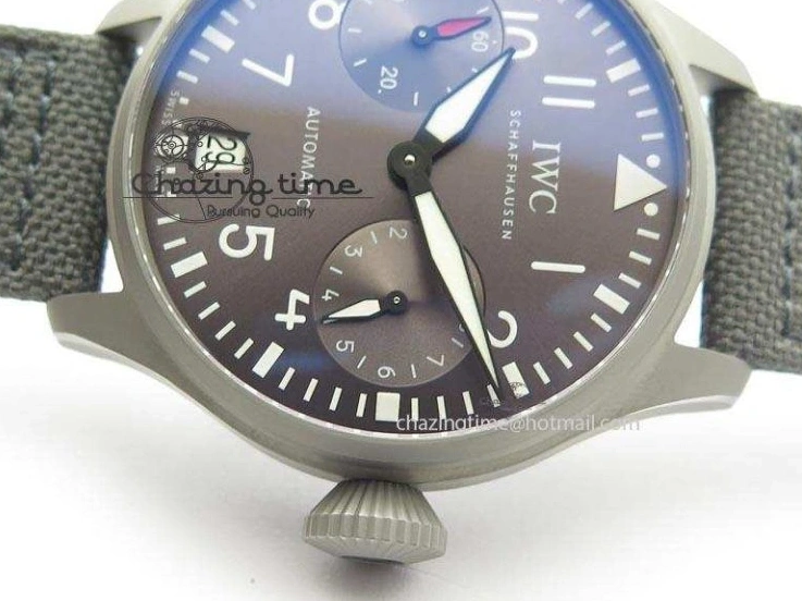 MIROTIME 0515 SunProtective Big Pilot Real PR IW500910 “Patrouille Suisse” ZF 1:1 Best Edition On Gray Nylon Strap 7278